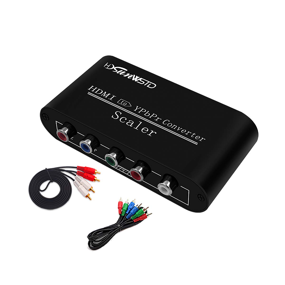 HDSUNWSTD HDMI to 1080P Component Video Scaler Converter for PS3, PS4, Xbox & More - R/L Support - View 6 of 7