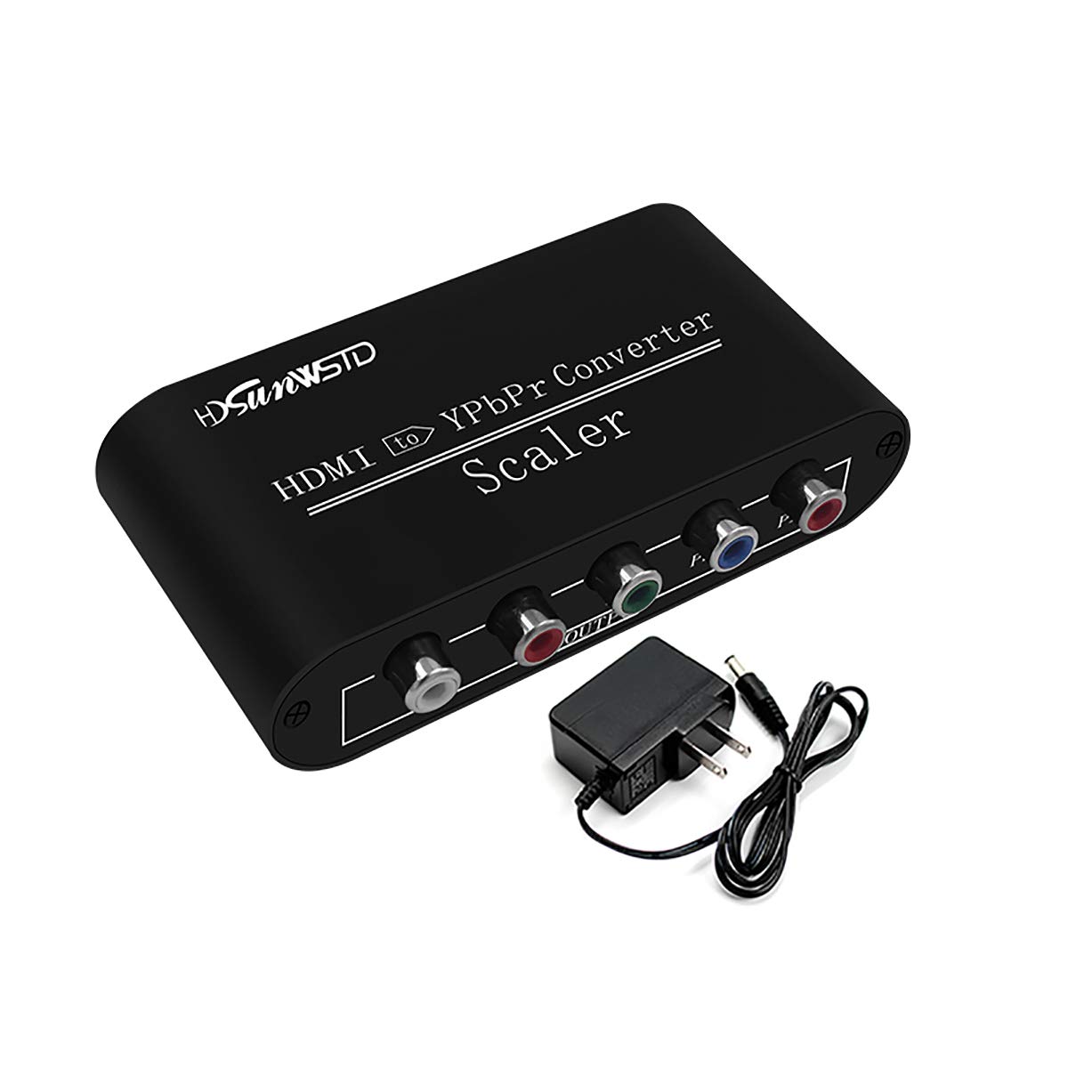 HDSUNWSTD HDMI to 1080P Component Video Scaler Converter for PS3, PS4, Xbox & More - R/L Support - View 7 of 7