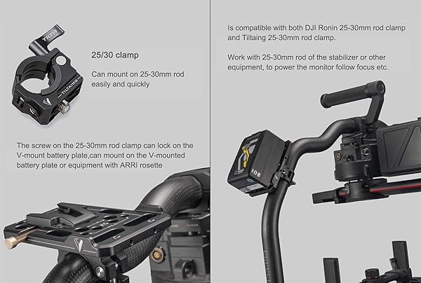 Tilta Tilta Gimbal Ring Adapter for Mini Pocket V Mount Battery Plate for Stable Filming - View 3 of 3