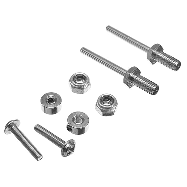 AONTOKY AONTOKY Aluminum Landing Gear Wheel Kit for RC Airplane Jet 25-40 Class DIY Parts - View 4 of 6