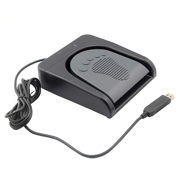 iKKEGOL iKKEGOL Upgraded USB Foot Pedal Switch Control for Customized Keyboard Mouse Game Action Black - View 9 of 10
