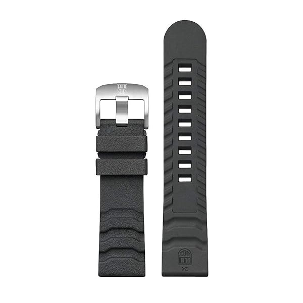 Luminox Luminox Men's Pacific Diver 3120 Black Rubber Watch Band 24mm Durable Stylish Replacement Strap - View 2 of 2