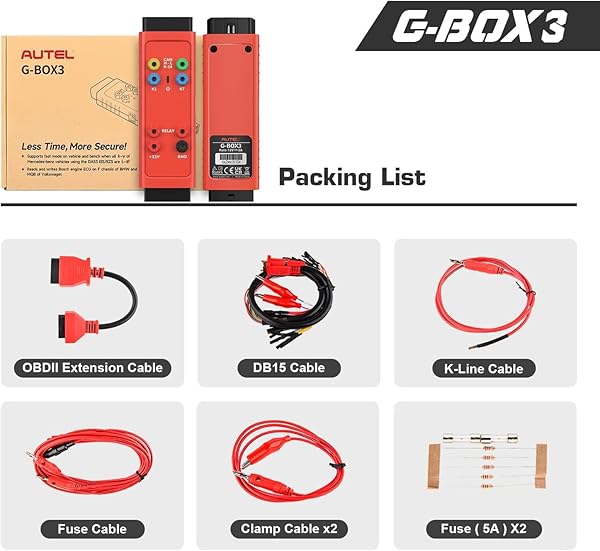 Autel Autel 2025 G-BOX3 Accessory Tool Upgrade for Mercedes-Benz BMW Compatible with MaxiIM IM508 IM608 PRO II XP400 Scanner - View 8 of 10