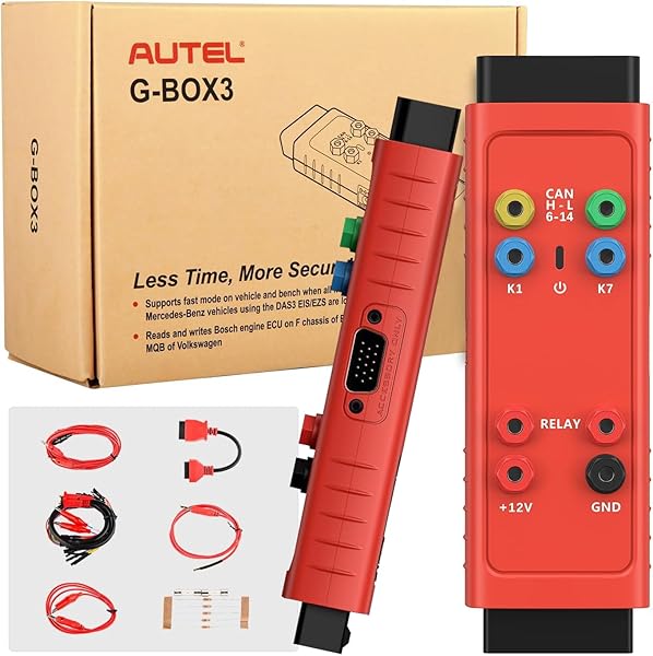 Autel Autel 2025 G-BOX3 Accessory Tool Upgrade for Mercedes-Benz BMW Compatible with MaxiIM IM508 IM608 PRO II XP400 Scanner - View 9 of 10