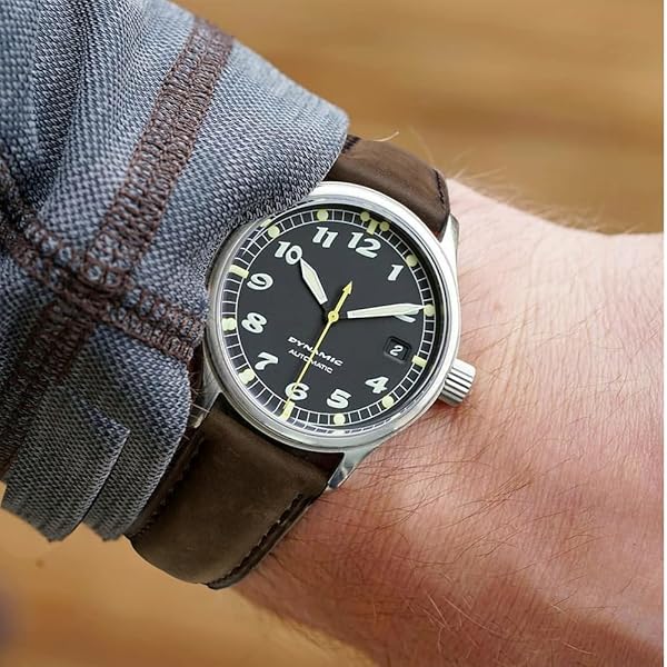 Ritche Ritche Quick Release Leather Watch Band 18mm to 24mm Espresso Brown Silver Vintage Strap for Stylish Timepieces - View 4 of 8