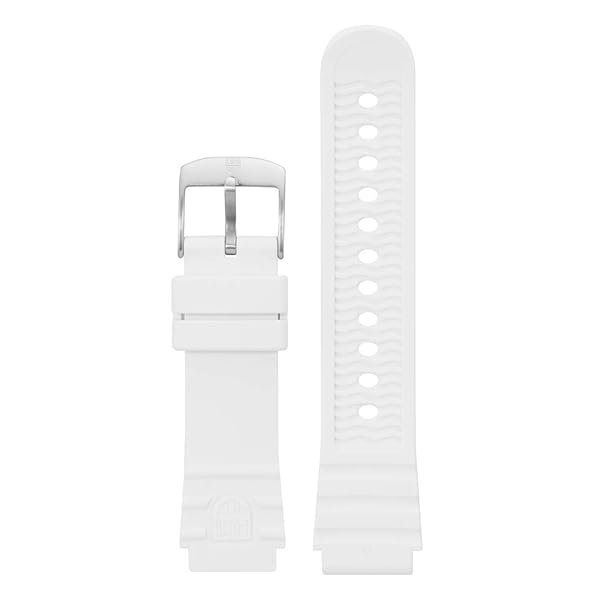 Luminox Men's 0307WO Leatherback Sea Turtle Series White Silicone Watch Band Durable Stylish Timepiece for Adventurers