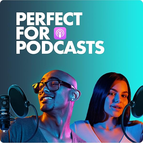 Movo Movo PodPak4T 4-Pack Universal XLR Podcast Microphone Bundle- Includes 4 Cardioid Condenser Mics, Desktop Mic Stands, Pop Filters, Shock Mounts, and Cables for Podcast Equipment - View 3 of 7