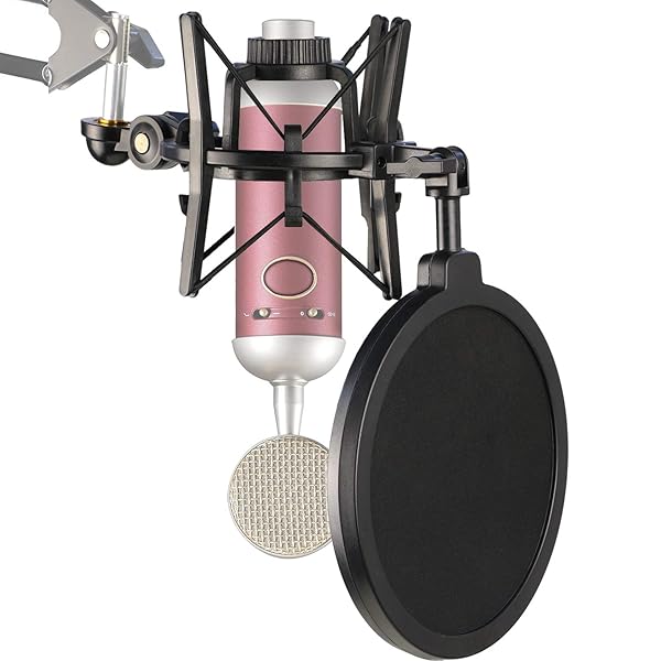 YOUSHARES Blue Spark Shock Mount with Pop Filter and Windscreen for Blue Spark SL Microphone by YOUSHARES