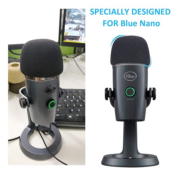 YOUSHARES Yeti Nano Mic Stand with Pop Filter and Boom Arm for Blue Yeti Nano by YOUSHARES - View 5 of 8
