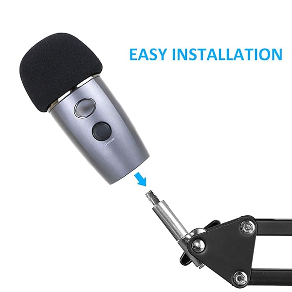 YOUSHARES Yeti Nano Mic Stand with Pop Filter and Boom Arm for Blue Yeti Nano by YOUSHARES - View 6 of 8