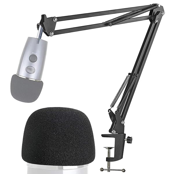 YOUSHARES Yeti Nano Mic Stand with Pop Filter and Boom Arm for Blue Yeti Nano by YOUSHARES - View 2 of 8