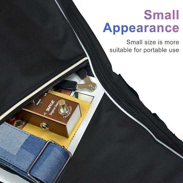 SAPHUE SAPHUE Digital Delay Guitar Effects Pedal - Mini True Bypass with Steel Shell for Electric Guitar - View 7 of 8