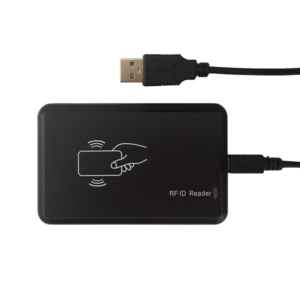 RFID Reader USB 125KHz for EM4100 1326 Proximity Cards USB Keyboard Input for Raspberry Pi Linux Android Windows Mac iOS with 3 Cards