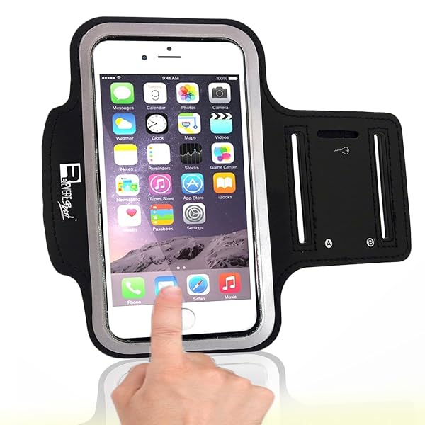 RevereSport Premium iPhone SE 2020/2022 Armband with Fingerprint ID - Perfect for Jogging & Gym Workouts - View 5 of 7