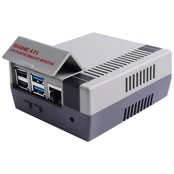 GeeekPi GeeekPi Raspberry Pi 4 Case with Cooling Fan & Heatsink - Perfect for Retro Gaming & Model B/4B - View 10 of 11