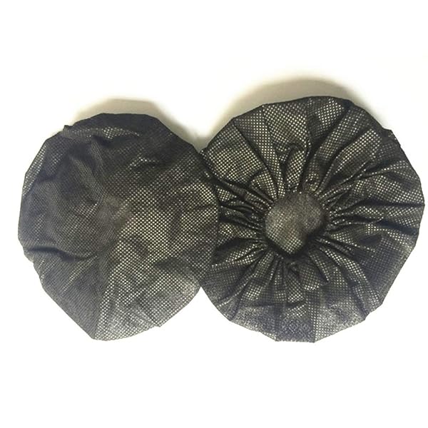 Saidbuds Saidbuds 100 Pcs Disposable Sanitary Headphone Ear Covers Non-Woven Hygienic Earmuff Covers for On Ear Headphones Black - View 3 of 6