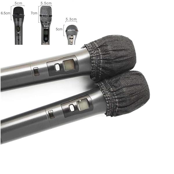 Saidbuds Saidbuds 100 Pcs Disposable Sanitary Headphone Ear Covers Non-Woven Hygienic Earmuff Covers for On Ear Headphones Black - View 6 of 6