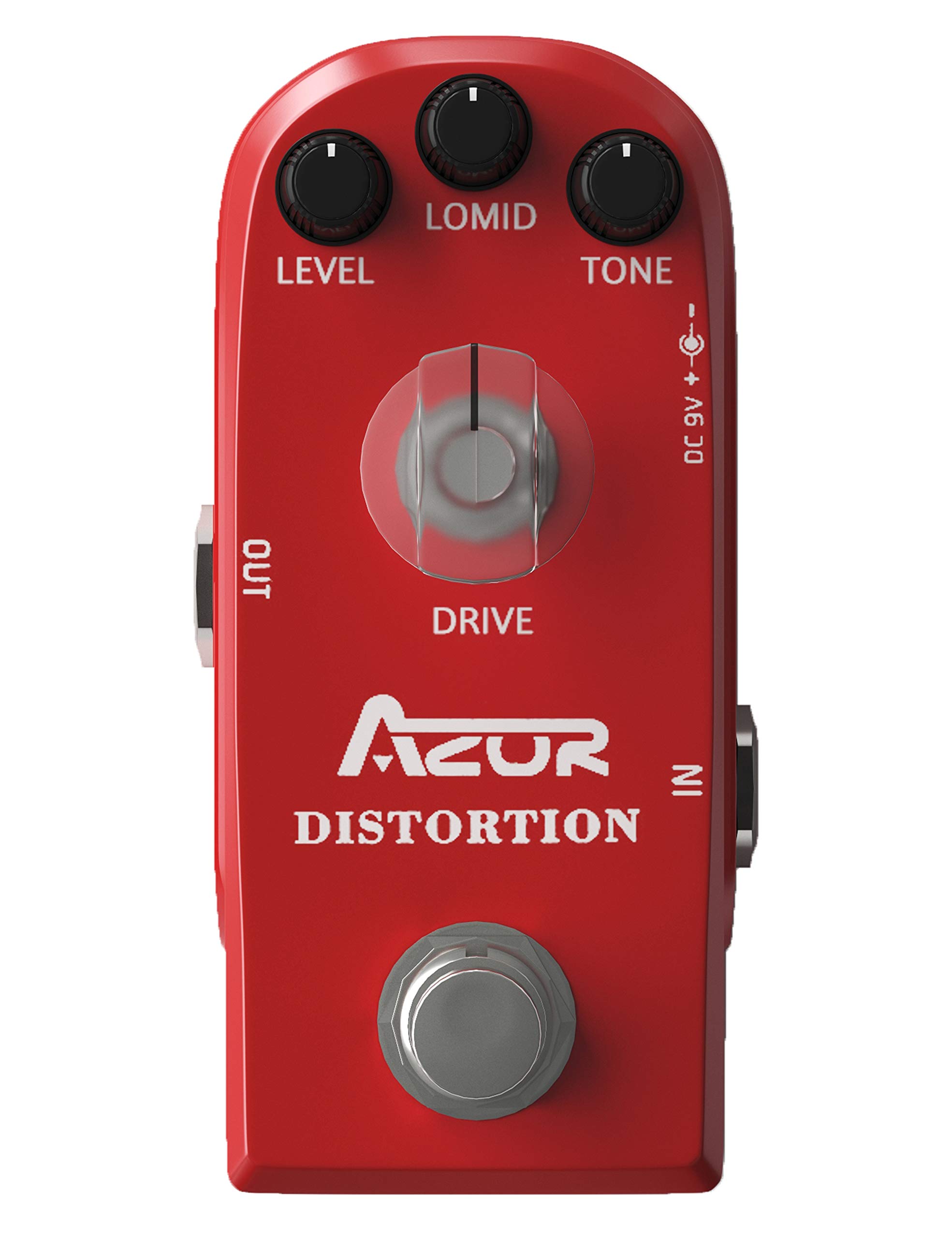 AZOR Distortion Guitar Effect Pedal Vintage Analog True Bypass for Electric Guitar High Quality Sound