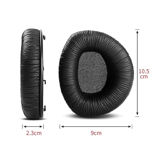 YDYBZB YDYBZB Replacement Ear Pads for Sennheiser HDR160 HDR170 HDR180 RS160 RS170 RS180 Headphones Wrinkled Leather Cups - View 4 of 7
