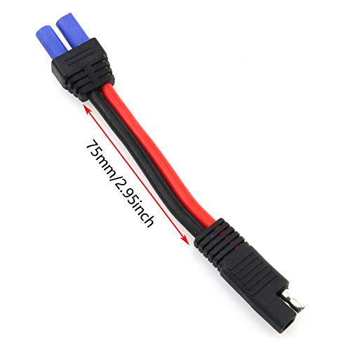 DGZZI DGZZI EC5 to SAE Cable Automotive Adapter 10AWG 15cm Connector Wire for Efficient Power Transfer - View 5 of 6
