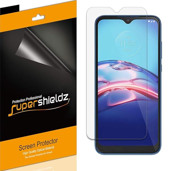 Supershieldz Supershieldz 6 Pack Screen Protector for Motorola Moto E 2020 High Definition Clear Shield PET - View 2 of 3