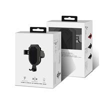 Upgraded 2024 Wireless Car Charging Dock Station Fast Charger for iPhone Android Qi Devices Auto Clamping 360 Degree Rotating Phone Holder - View 7 of 9