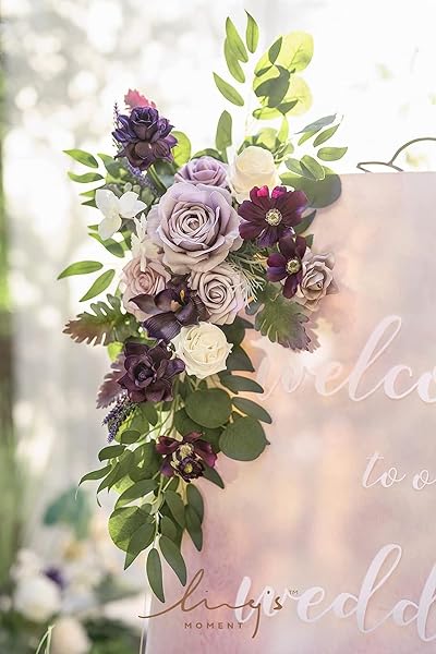 Ling's moment Ling's Moment 25pcs Fake Gardenia Lilac Purple Flowers Artificial for DIY Wedding Decorations Centerpieces Bouquets Boutonnieres - View 6 of 8