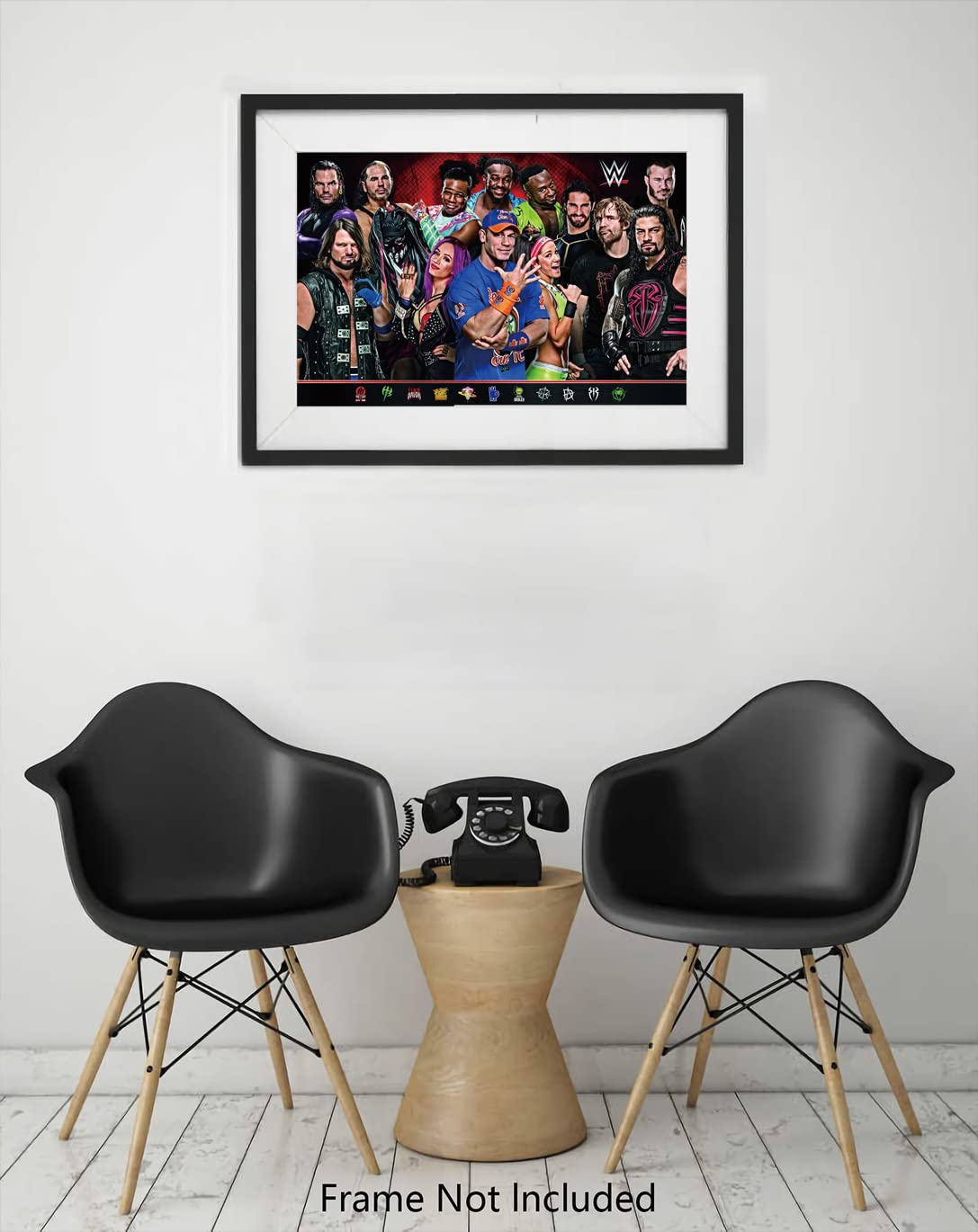 FatCat Wall Graphics FatCat Wall Graphics WWE Group 17 Matte Poster Frameless Gift 12x18 inch for Office Decor - View 7 of 9
