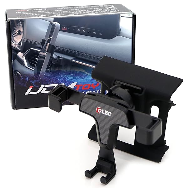 iJDMTOY iJDMTOY Smartphone Gravity Holder Exact Fit Clip-On Dash Mount for 2018 Mazda CX-5 No Air Vent Blockage