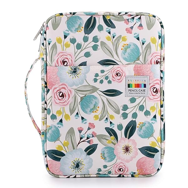 BTSKY BTSKY Portable Colored Pencil Case Large Capacity Organizer for 166 Pencils or 112 Gel Pens Ideal for Artists and Students