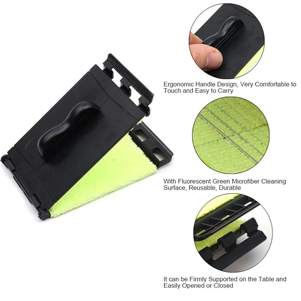 SAPHUE SAPHUE Guitar String Cleaner Fretboard Cloth Tool Scrubber Maintenance Kit for Violin Bass Ukulele Electric Guitars 2 Pack - View 4 of 9