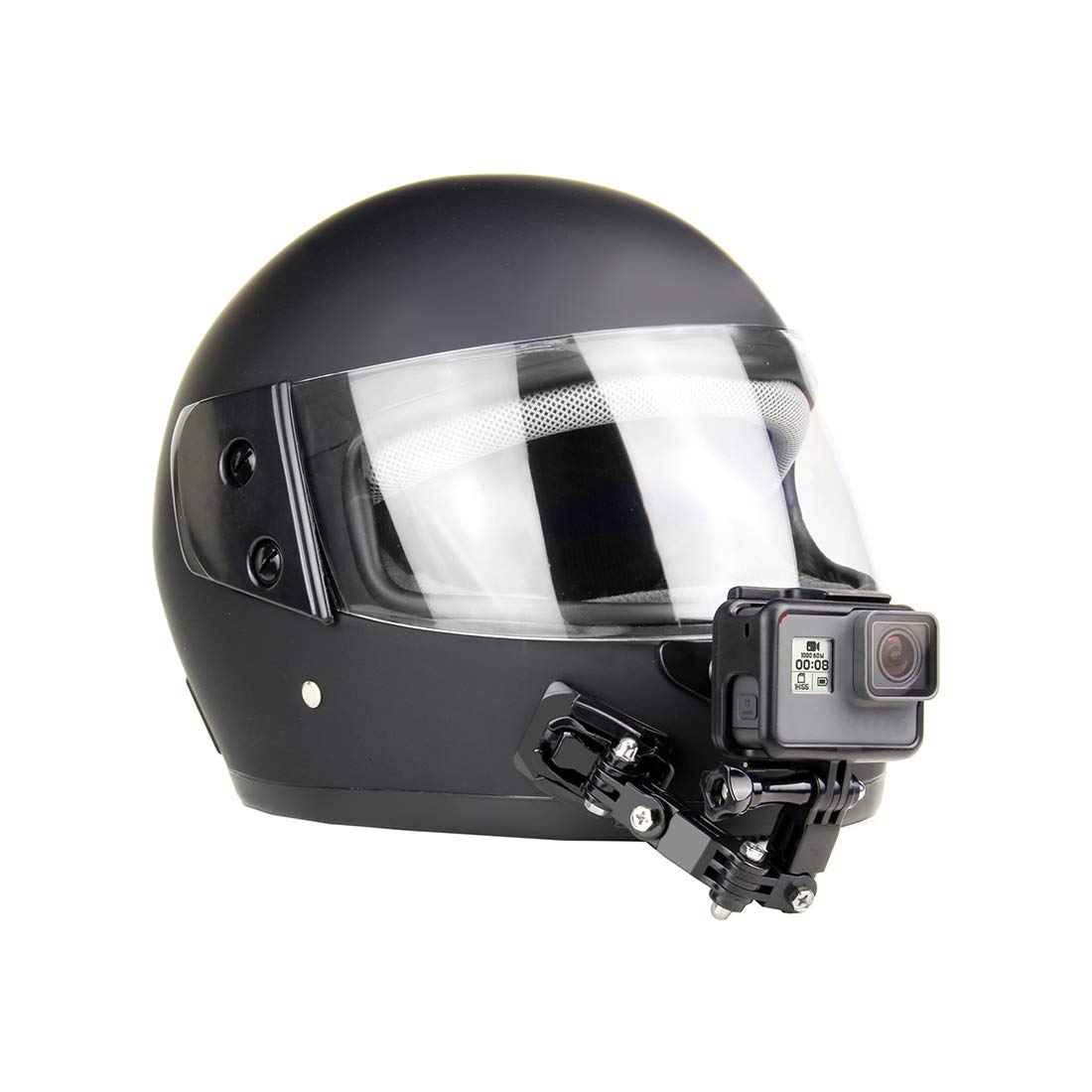 SOONSUN SOONSUN Motorcycle Helmet Chin Mount Kits for GoPro Hero 13 12 11 10 9 8 7 6 5 4 AKASO SJCAM Osmo Action Camera with Adhesive Pads - View 6 of 9