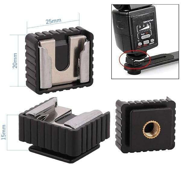 Homeet Homeet 26PCS Camera Screw Mount Set: 1/4 & 3/8 Inch Adapters for DSLR, Tripod, Flash & More - View 7 of 9