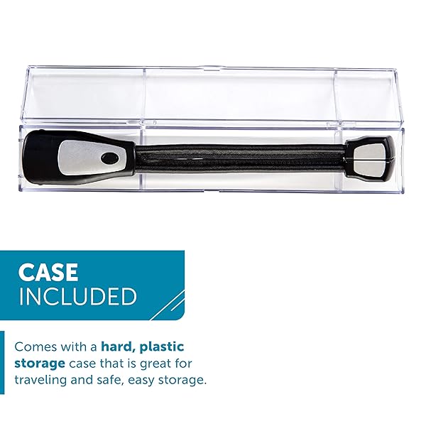 WITHit WITHit Clip On Duo Reading Light Black Dual Head LED Book Light Portable and Lightweight for Reduced Glare Reading - View 4 of 7