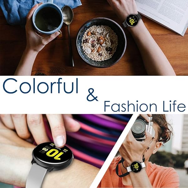 Simpeak Simpeak 11-Pack Sport Watch Bands for Samsung Galaxy Watch 7 6 5 4 40mm 44mm and Galaxy Watch Active 2 for Men and Women - View 4 of 6