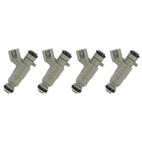 ANGLEWIDE 4PCS 0280155976 Fuel Injectors for Dodge Caravan, Neon, Stratus & Plymouth Neon - High Performance & Easy Fit