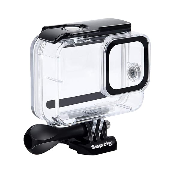 Suptig Suptig Waterproof Case for GoPro Hero 8 Black - Dive Up to 196ft (60m) with Ultimate Protection