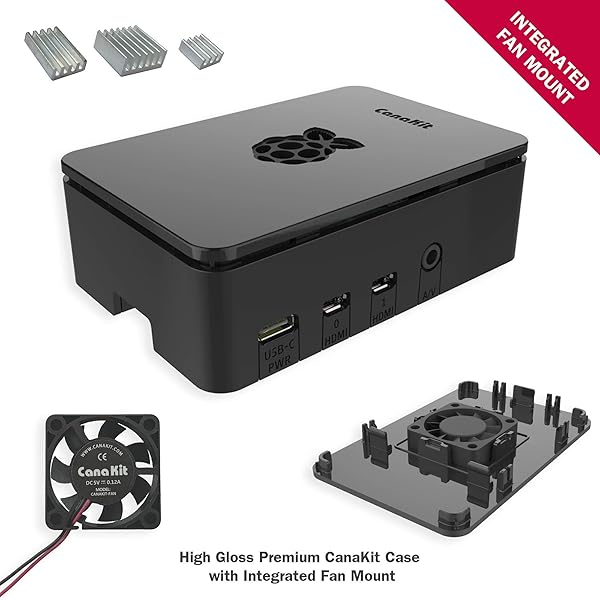CanaKit Buy CanaKit Raspberry Pi 4 8GB Extreme Kit - 128GB Edition | High Performance & Versatile Projects - View 3 of 5