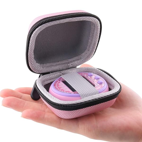 WERJIA WERJIA Hard Storage Case for Tamagotchi On Interactive Pet Game Pink Durable and Stylish Protection for Your Favorite Toy - View 5 of 7