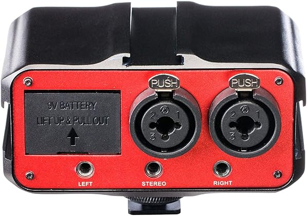 Saramonic Saramonic SR-PAX1: 2-Channel XLR On-Camera Mixer with Preamps & Headphone Out for DSLR/Mirrorless Video - View 2 of 5