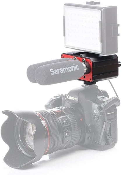 Saramonic Saramonic SR-PAX1: 2-Channel XLR On-Camera Mixer with Preamps & Headphone Out for DSLR/Mirrorless Video - View 4 of 5