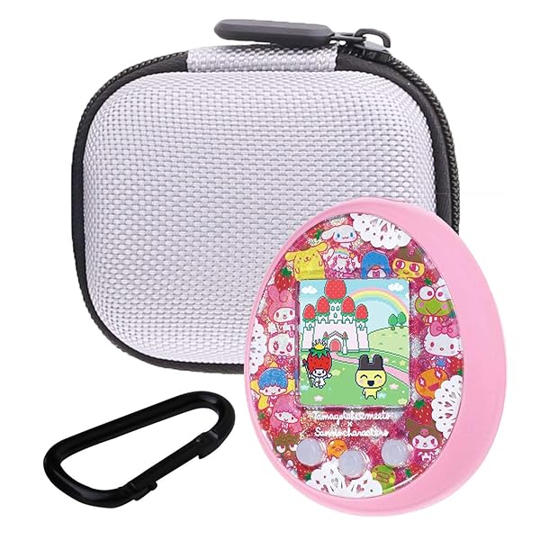 WERJIA WERJIA Hard Storage Carrying Case for Tamagotchi On Interactive Pet Game Grey Durable Protection Travel Accessory - View 5 of 6