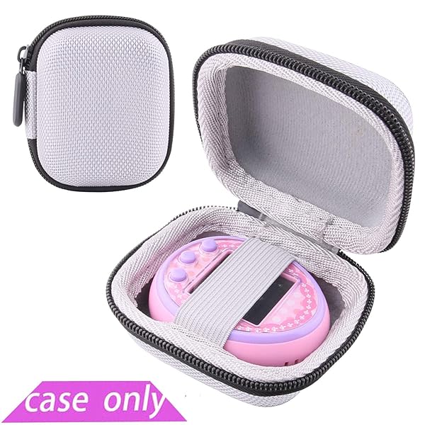 WERJIA WERJIA Hard Storage Carrying Case for Tamagotchi On Interactive Pet Game Grey Durable Protection Travel Accessory - View 6 of 6
