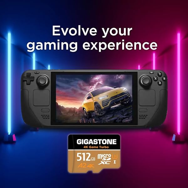 Gigastone Gigastone 512GB Micro SDXC Card - 5 Years Free Data Recovery, 100MB/s Speed for GoPro, Drone & Switch - A2 U3 V30 - View 4 of 6