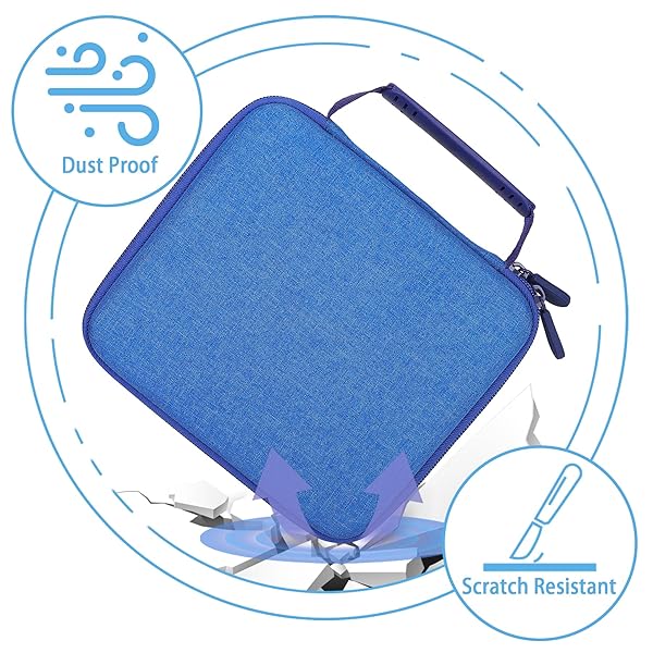 Aenllosi Aenllosi Hard Carrying Case for Air Hogs Zero Gravity Race Car Storage Box Blue - View 3 of 8