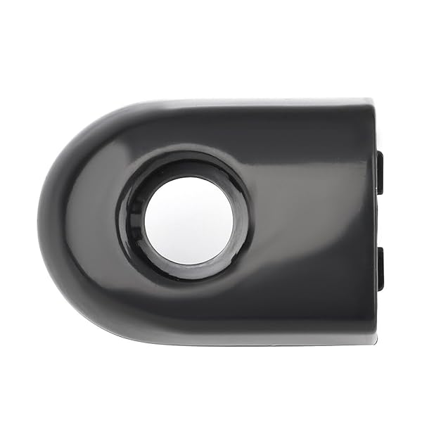 SCITOO SCITOO Black Exterior Door Handle for 2007-2012 Nissan Versa Left Side Easy to Install Modern Design ABS 1.18x1.97 Inches