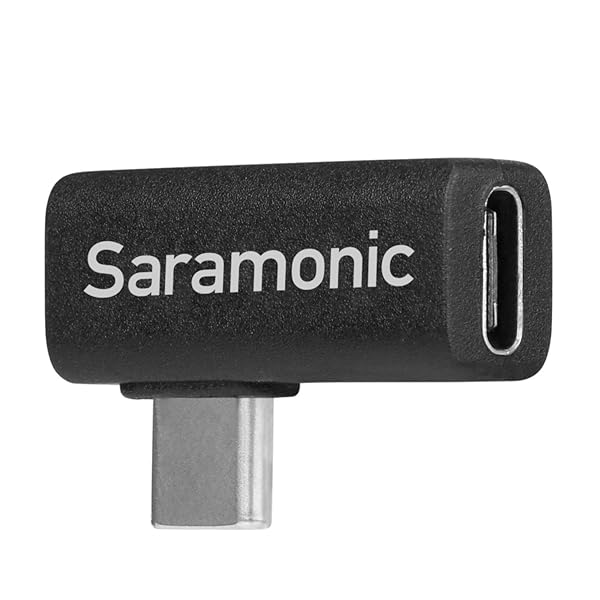 Buy Saramonic Right-Angle USB-C Adapter SR-C2005 for Gimbals & Tight Spaces - 90-Degree Male-to-Female Type-C Connector