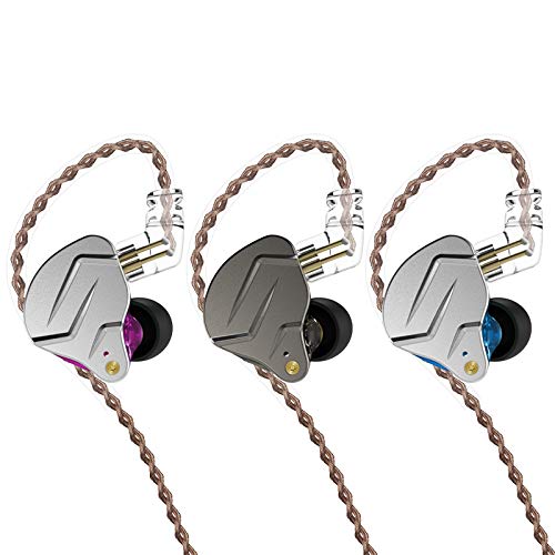 CCA KZ ZSN Pro Dual Drivers Earphones HiFi Power Bass High Clarity Sound Wired Earbuds with Detachable Cable for Audiophiles and Musicians - View 2 of 7