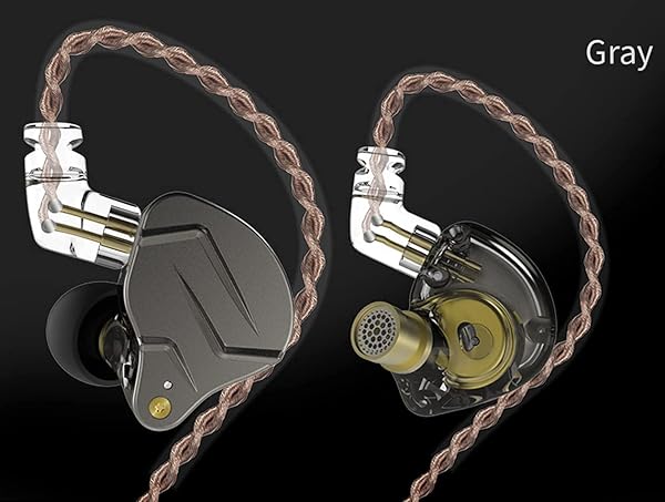 CCA KZ ZSN Pro Dual Drivers HiFi Power Bass Earbuds High Clarity Sound Wired Earphones for Audiophile Musicians with Detachable Cable - View 9 of 10