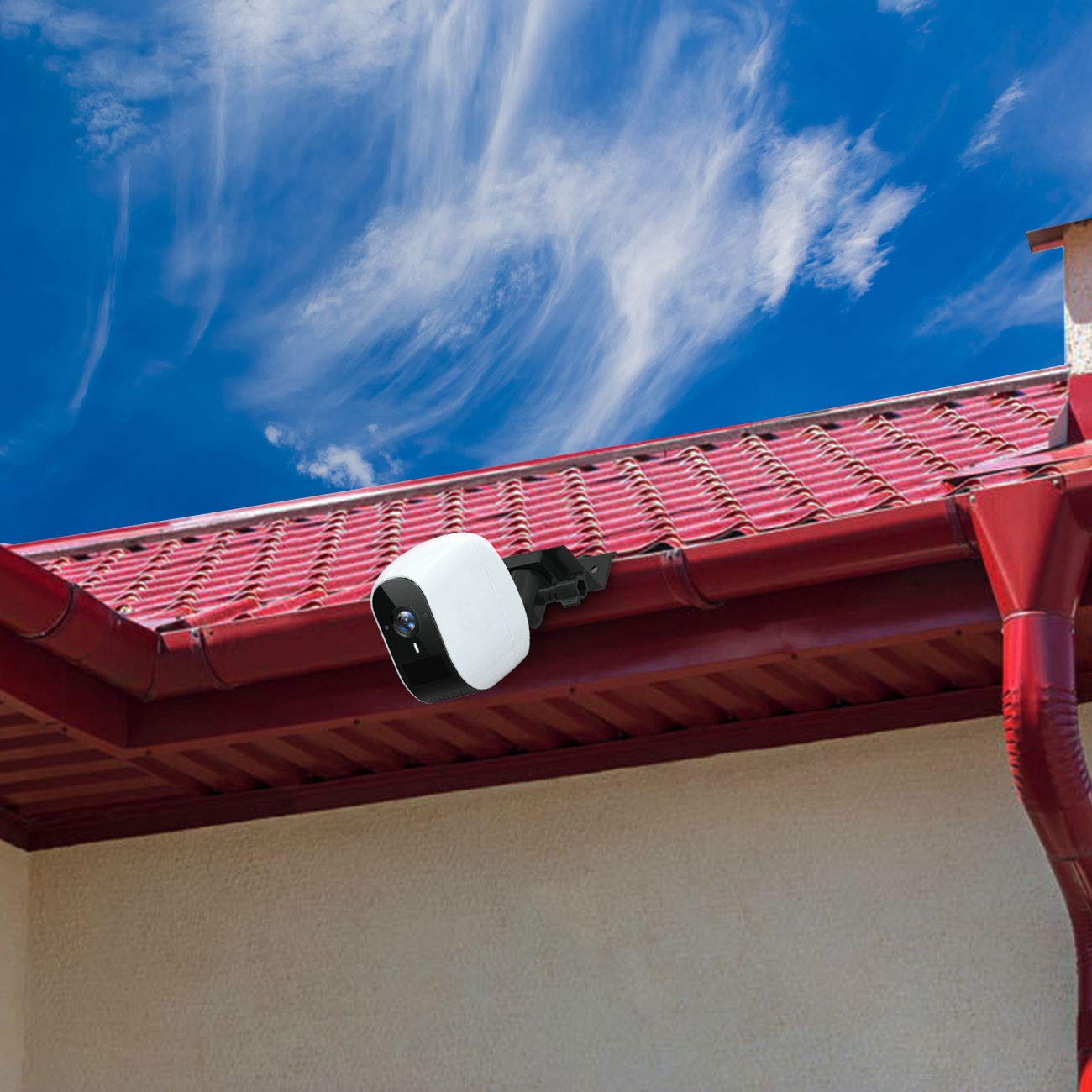 TIUIHU TIUIHU Camera Gutter Mount for eufyCam 2C E eufyCam E eufyCam 2 Outdoor Bracket Mounting Black - View 7 of 8